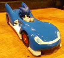 sonic team raceing durby car