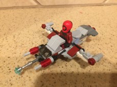 Mini spaceship build with lots of weapons
