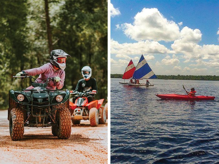 Sailing and ATVs at Camp La-No-Che