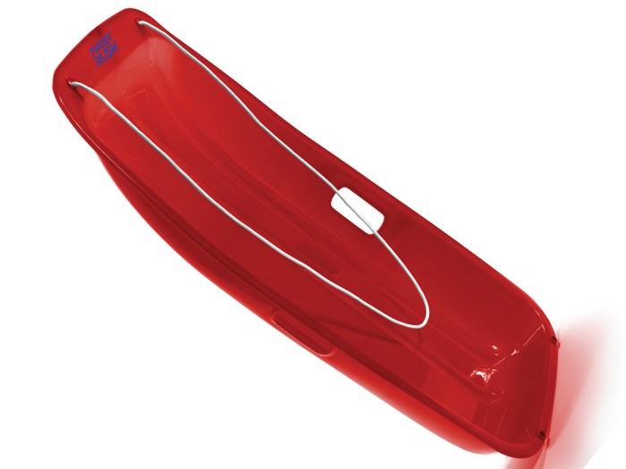 Frost Rush Large Toboggan Sled