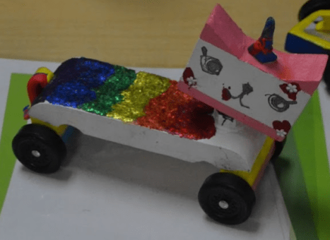 Unikitty car